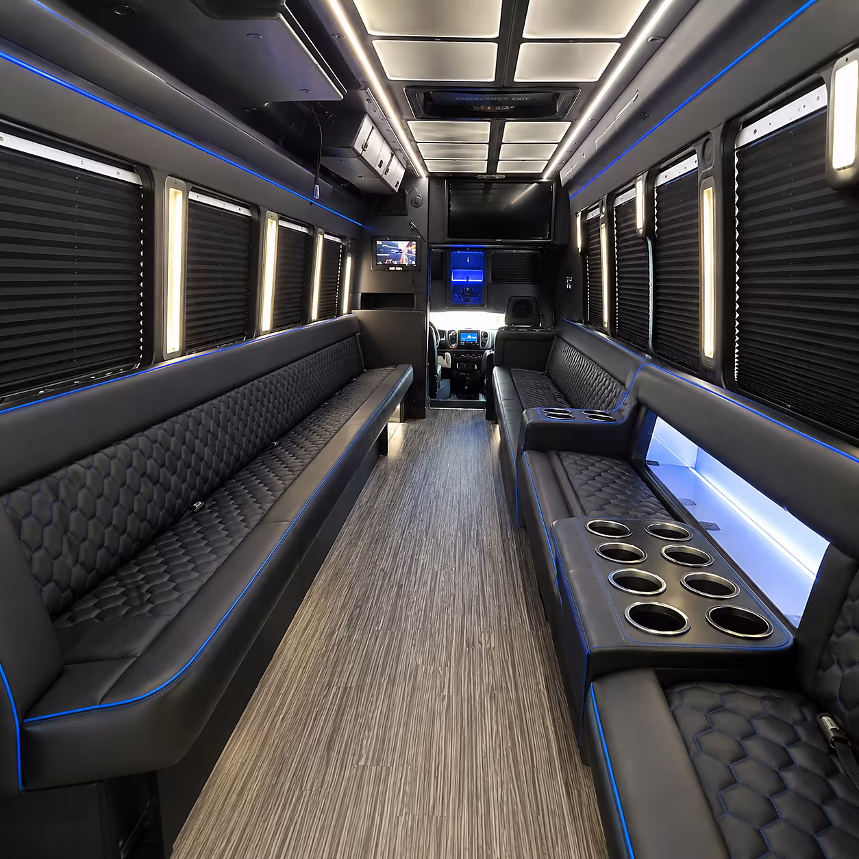anniversary party bus rental