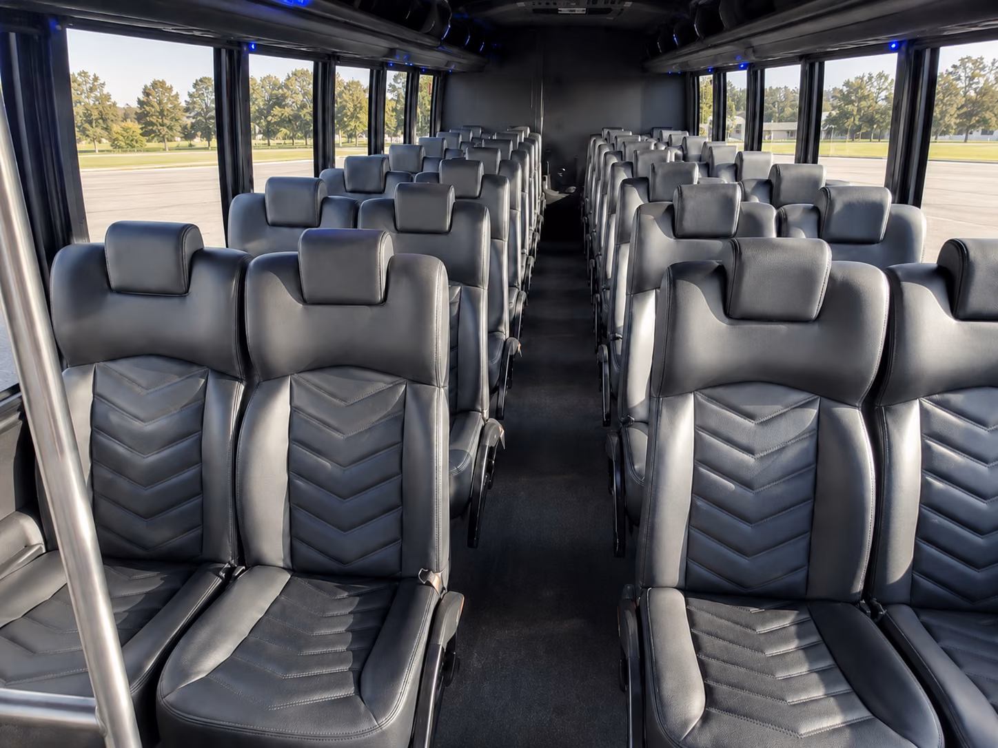 charter buses for conway wedding venues and ceremony sites