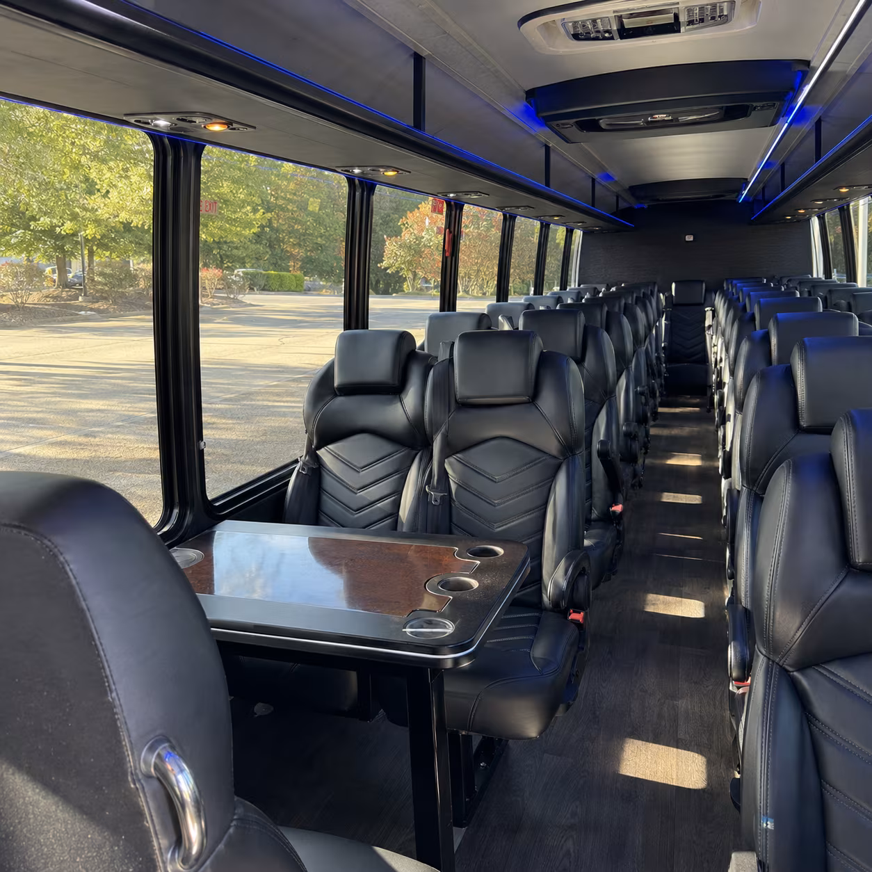 conway employee transportation onboard seating