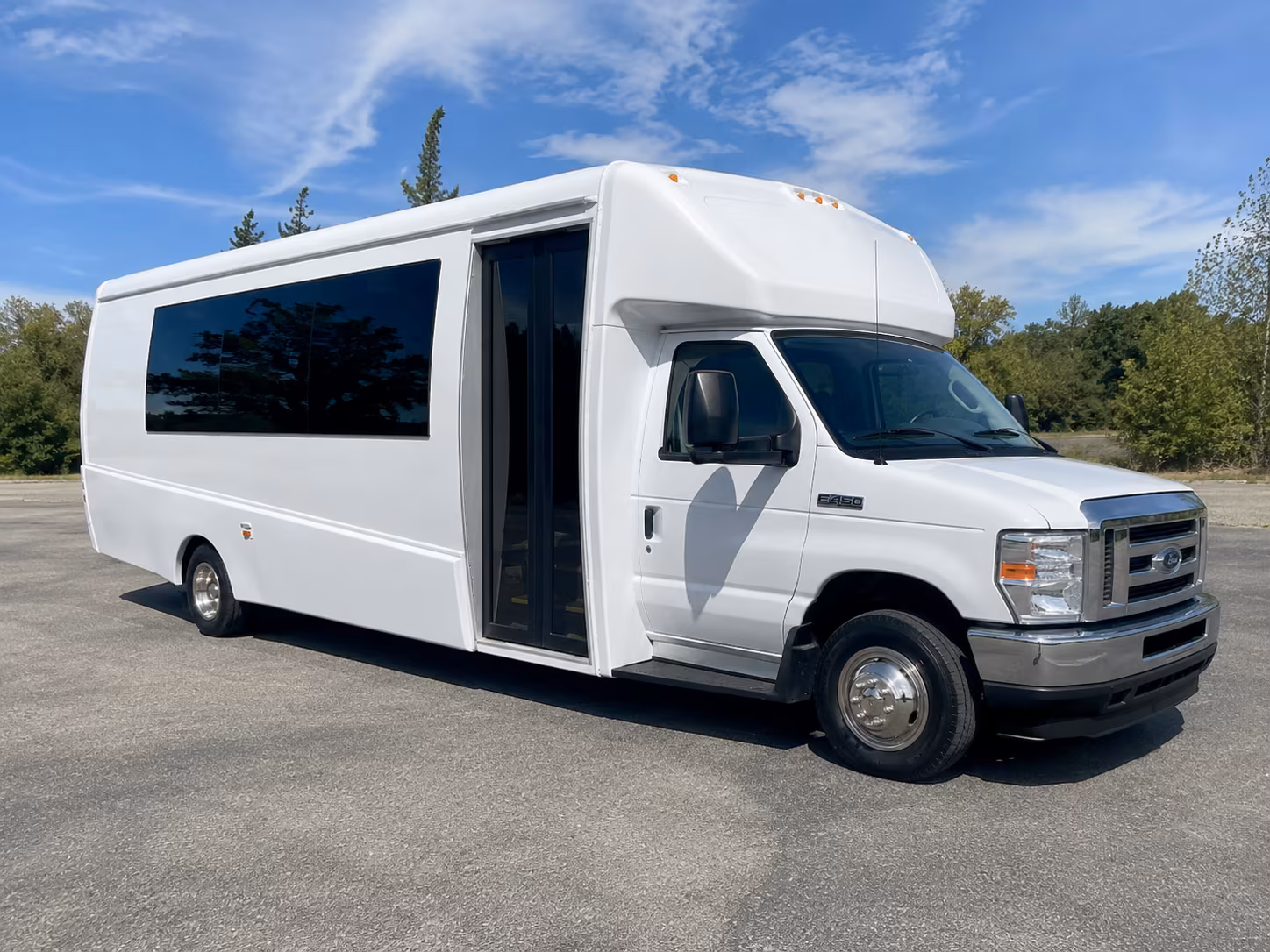 conway party bus booking step 1