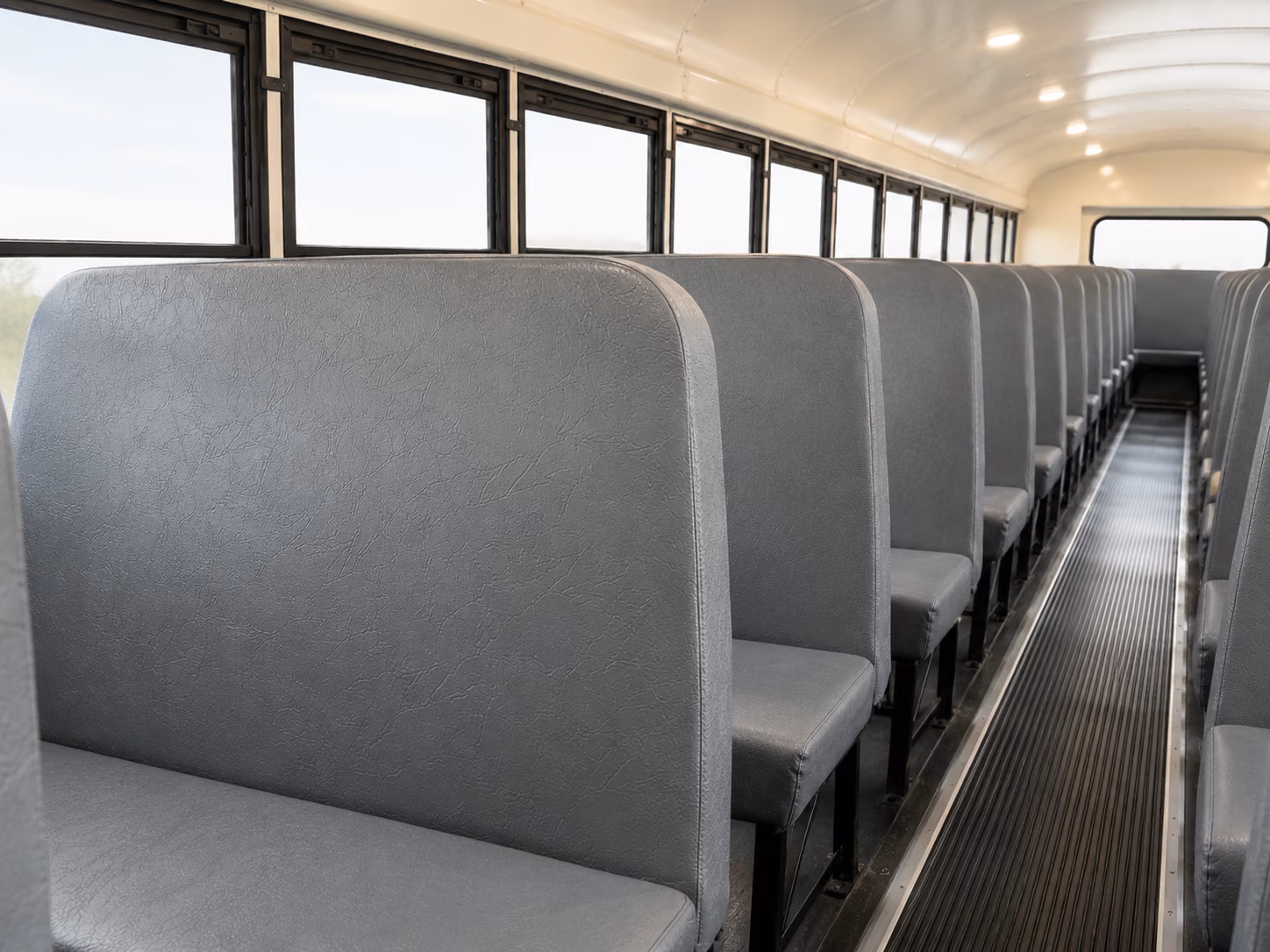 conway school bus interior