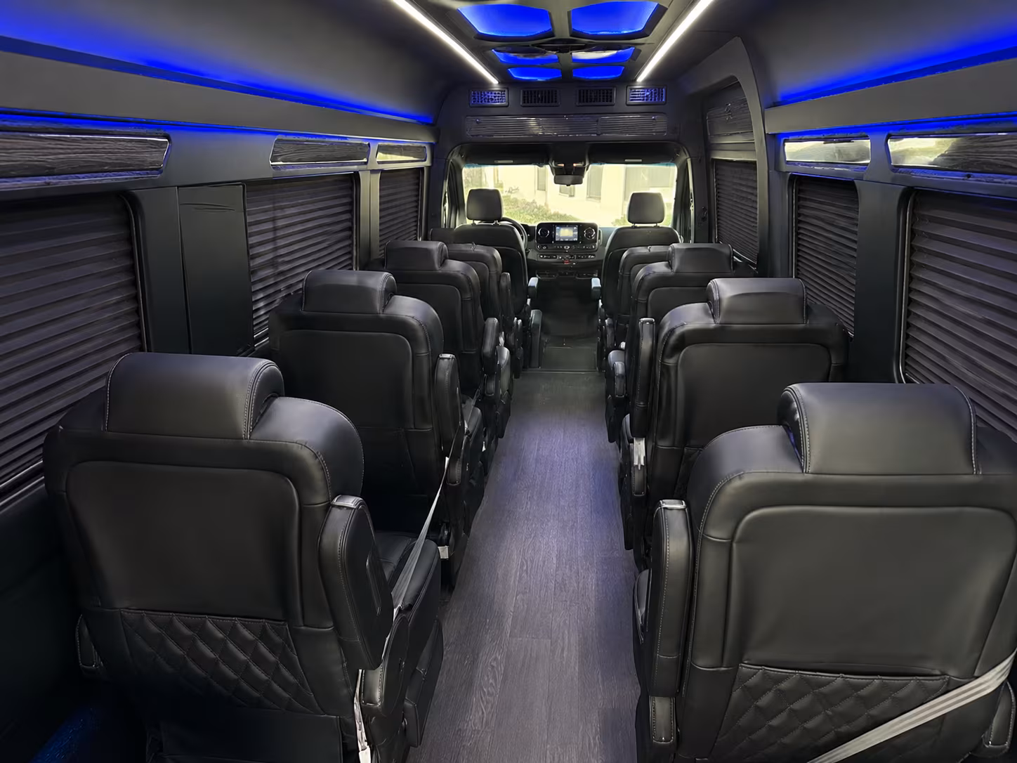 conway sprinter van with driver interior