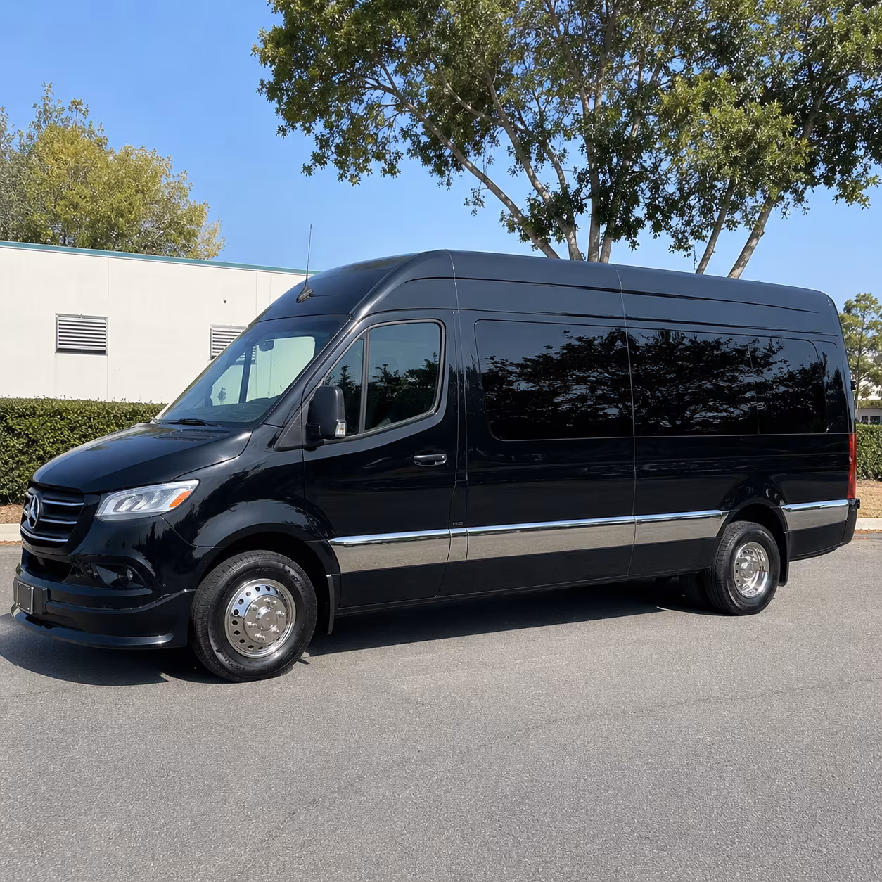 conway sprinter van with driver