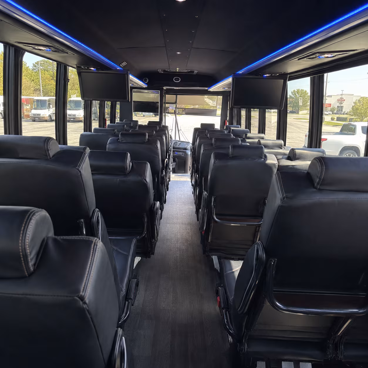 how is a bus rental actually priced in conway arkansas