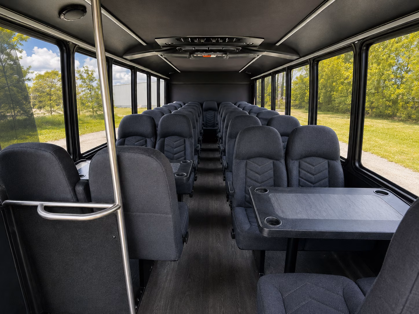 minibuses and charter buses for youth sports teams in faulkner county