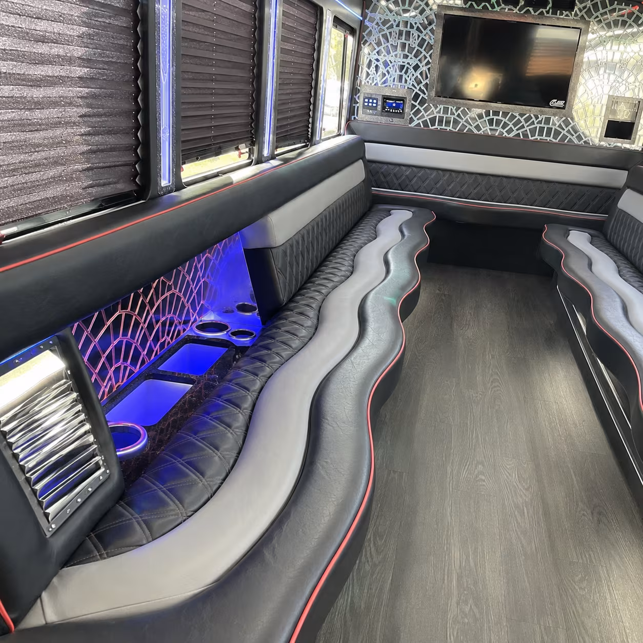 night out on town party bus rental