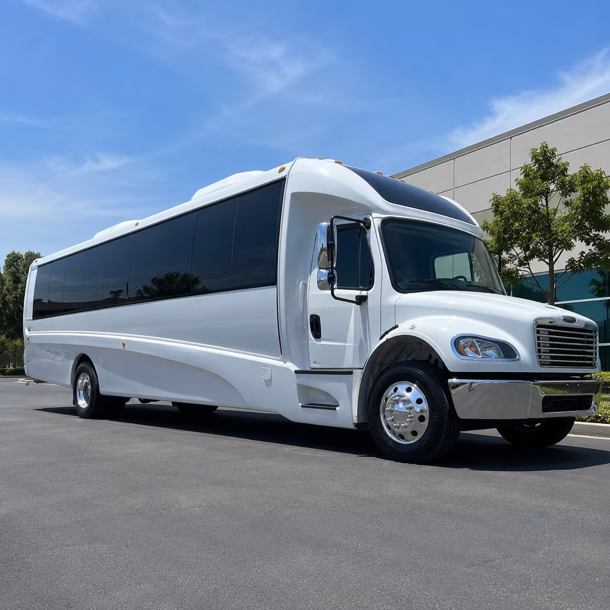 shuttle buses for weekly worship services in conway