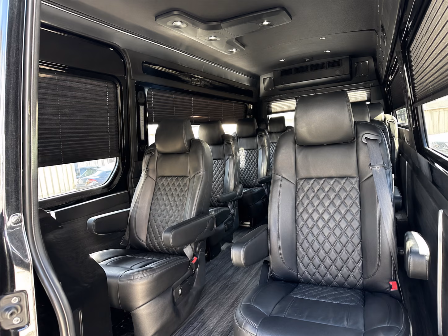 sprinter vans and limos for small conway prom groups